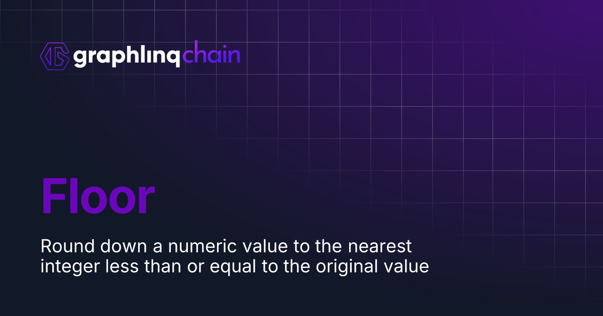 Floor | GraphLinq Chain